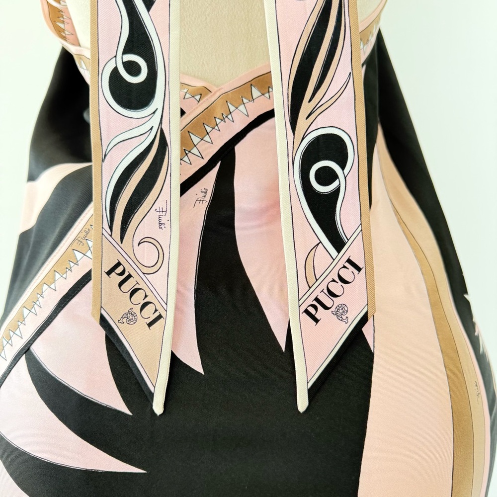 ⭐️NWT PUCCI silk halter dress - Picture 6 of 11